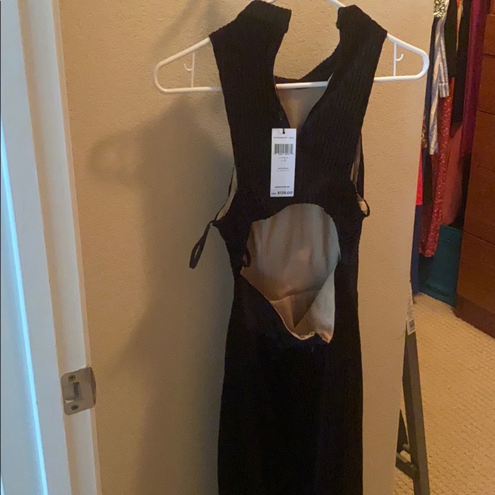 Velvet maxi dress